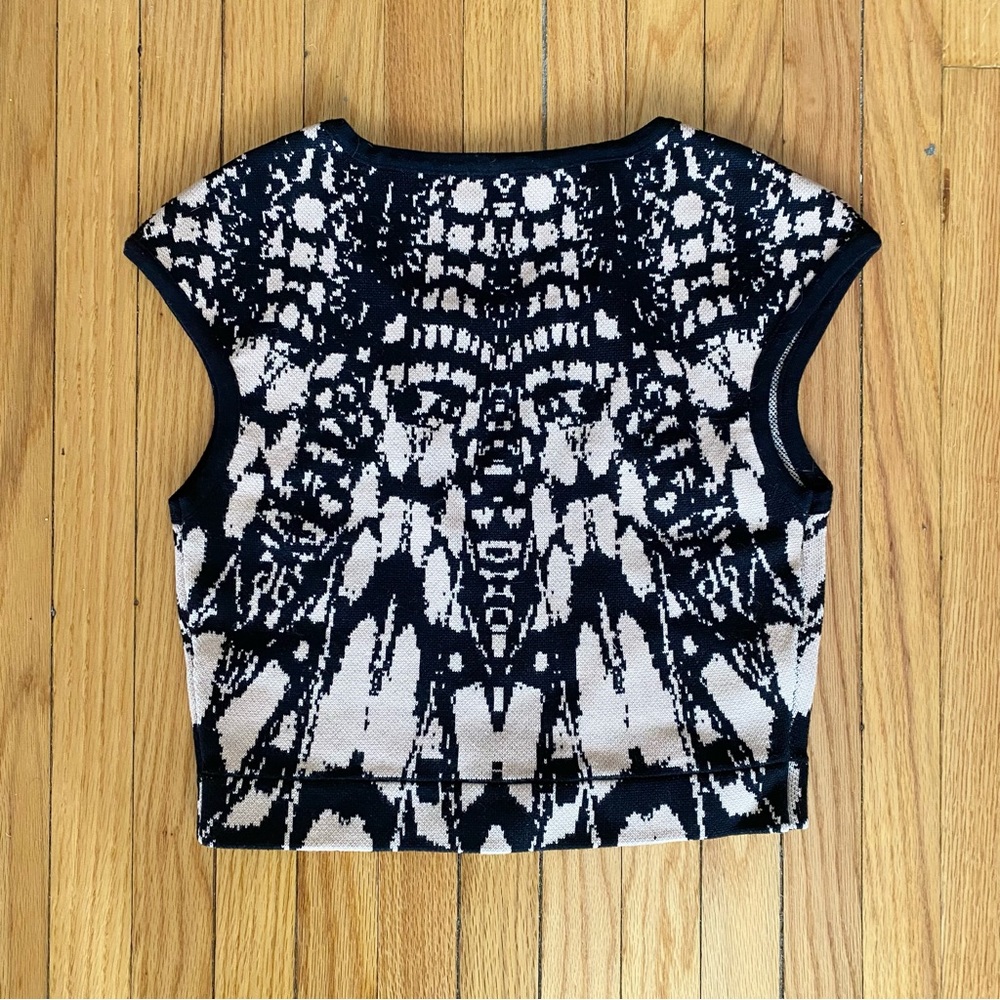 Patterned crop top - Picture 2 of 4